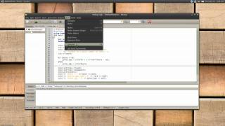 Geany  Fast and Lightweight IDE  Ubuntu 1010 [upl. by Boigie]