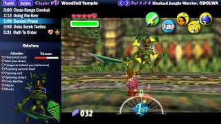 Legend of Zelda Majoras Mask Walkthrough 03 44 quotWoodfall Temple ODOLWAquot [upl. by Hooke]