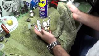 Basic Spinning Reel Maintenance [upl. by Lolly]