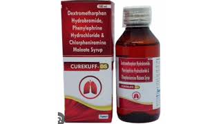 CUREKUFF DS Syrup Dextromethorphan Hydrobromide Phenylephrine Hydrochloride Chlorpheniramine Syrup [upl. by Niret]