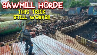 How To Defeat SAWMILL HORDE Without Running   Days Gone PC [upl. by Eleanore239]