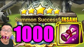 MASSIVE 1000 LD SCROLL SUMMON SESSION IN SUMMONERS WAR 2024 Multiple 5 Guaranteed [upl. by Hawk]