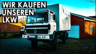 Wir kaufen ein EXPEDITIONSMOBIL für unsere Weltreise  Wohnmobil  Camper 1 [upl. by Rahab]