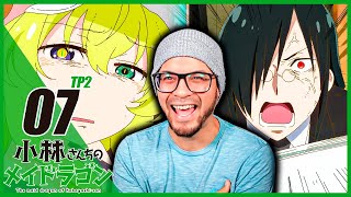 🐉 ¿¡FAFNIR MANGAKA  KOBAYASHISAN CHI NO MAID DRAGON S 07  REACCIÓN [upl. by Suirauqed328]