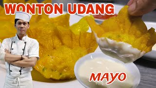 Wonton udang mayonaise Chinese food style  ala nanang kitchen [upl. by Opiak]