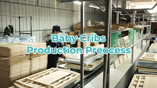 Craft Child Wooden Baby Cribs Production Process  Cribs Supplier  Baby Furniture Manufacturer [upl. by Yatnahc446]