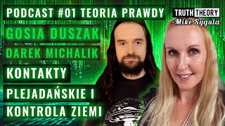 Kontakty Plejadiańskie i Kontrola Ziemi  Gosia Duszak amp Darek Michalik  Podcast Teoria Prawdy [upl. by Yerffoj224]