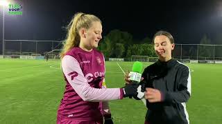 Dames KVC KesselLo 2000  SC HoegaardenOutgaarden  TIJD VOOR SPORT sprak met Kiana en Kyara [upl. by Rheims]