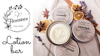 How To Make A Natural Solid Lotion Bar [upl. by Igiul]