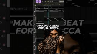 Making a wavy beat from scratch flstudio liltecca beatmaker tutorial [upl. by Aenej]