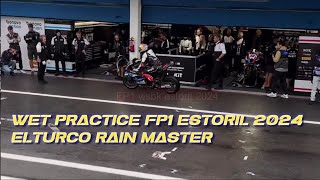 FP1 wsbk Estoril 2024 Razgatlioglu the rain master [upl. by Colbert]