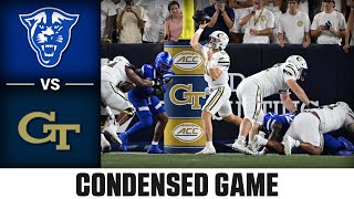 Georgia State vs Georgia Tech Condensed Game  2024 ACC Football [upl. by Dorkas]