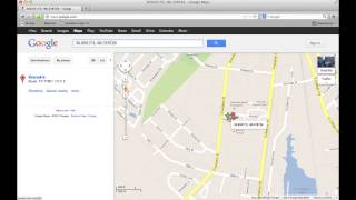 Finding GPS coordinates with google maps [upl. by Nhguavahs]