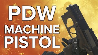 Advanced Warfare In Depth PDW Machine Pistol Review amp Variants Guide [upl. by Nailil]