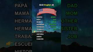 Pon a prueba tu vocabulario en ingles cursodeingles inglés quiz cursoingles inglesonline [upl. by Namhar]