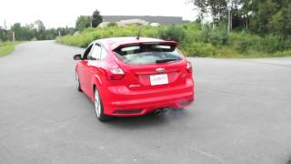 2013 Ford Focus ST with MBRP Exhaust [upl. by Drwde]