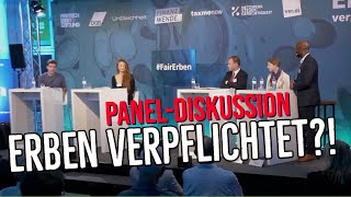 Erben verpflichtet Diskussion zur Erbschaftssteuer  FriedrichEbertStiftung 30 November 2022 [upl. by Hagai]