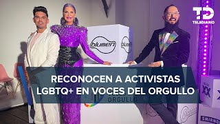 Voces del Orgullo reconoce a destacados activistas LGBT [upl. by Annairam]