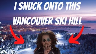 Hiking the GROUSE GRIND to SKI Grouse Mountain for FREE [upl. by Rebmak]