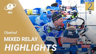 Oberhof 2023 Mixed Relay Highlights [upl. by Gaughan]