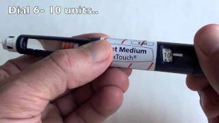 How to use FlexTouch Insulin Pen for injecting Novorapid Novolog and Degludec Tresiba Insulins [upl. by Sedaiuqlem831]