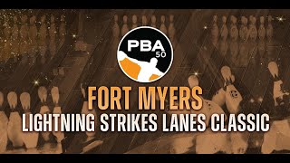 2023 PBA50 Fort Myers Lightning Strikes Lanes Classic Stepladder Finals [upl. by Naggem]