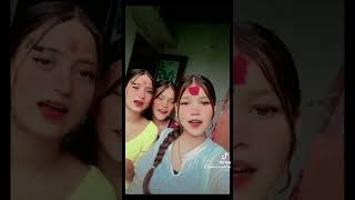 hami xau chitika pare ki Kumari ❤️🤭🌺💓💗xettrini friends nepalisong [upl. by Marne288]