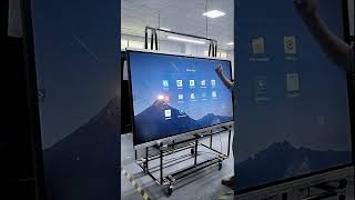 Smart Boards 4K Monitor Interactive Flat Panel Education Whiteboard Display for Classroom Conference [upl. by Hannover]