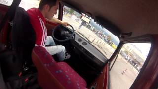 Gimkana Fasano 2014  onboard Donato Argentiero Fiat 127 [upl. by Ayrb920]