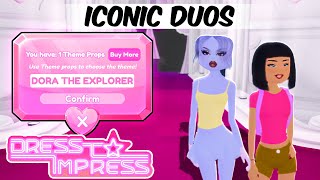 Buying ICONIC DUO THEMES in DRESS to IMPRESS😳 [upl. by Vidda]