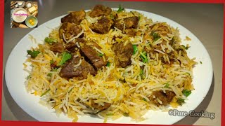 Zafrani Biryani Hyderabadi Mutton Zaffrani Biryani Recipe [upl. by Kavita]