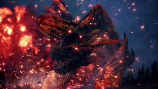 Monster Hunter World Iceborne  Raging Brachydios Final Area BGM [upl. by Llevert]