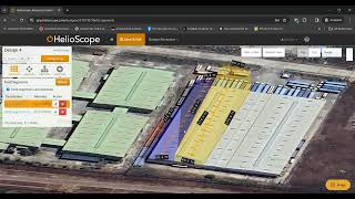 CampI industrial project sample Helioscope Burmese [upl. by Ellehcear361]