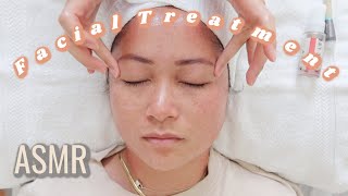 Deeply Relaxing ASMR facial treatment gentle whispers and sounds [upl. by Elletnahc]