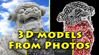 Meshroom 3D models from photos using free photogrammetry software [upl. by Nomrah478]