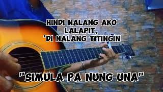 Simula Pa Nung Una Guitar Fingerstyle [upl. by Anaher]