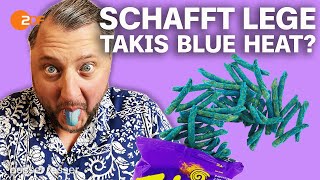 Snack Schock Sebastian erlebt ein blaues Wunder mit Takis Blue Heat [upl. by Ahsiret463]