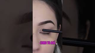 Cómo hacer un delineado perfecto con párpados caídos Consejos y trucos maquillajetips [upl. by Jaco175]