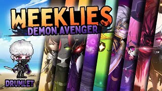 Demon Avenger Weeklies  MapleSEA Aquila Demon Slayvenger [upl. by Rist]