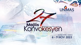 Sidang 7  Majlis Konvokesyen UNIMAS Ke27 [upl. by Fara696]