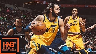 Minnesota Timberwolves vs Utah Jazz Full Game Highlights  April 1  201718 NBA Season [upl. by Odnomar804]