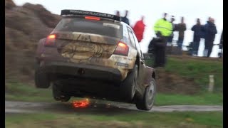 Rallye du Condroz 2019 HD  FLATOUT [upl. by Ahsiekit941]