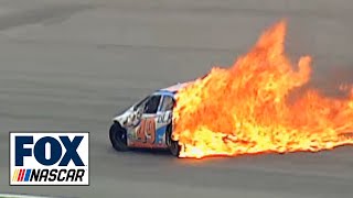 Top 5 NASCAR Wrecks at Pocono [upl. by Sandry465]