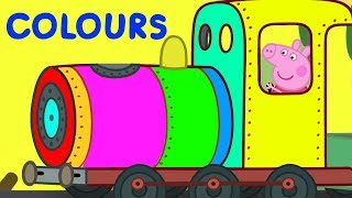 Peppa Pig  Learn Colours With Peppa Pig  Learn With Peppa Pig [upl. by Sparhawk]