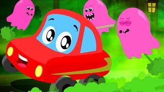 Little Red Car  Cartoon Videos And Songs For Children  Vehicles For Kids [upl. by Einhpad]