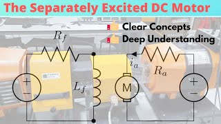 Beginners guide to The Separately Excited DC Motor [upl. by Starling802]