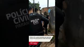 Polícia civil cumpre mandados em operação contra casal que praticava tráfico de drogas [upl. by Alithia]