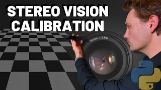 Stereo Vision Camera Calibration with OpenCV How to Calibrate your Camera with Python Script [upl. by Rob]