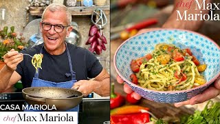 Pasta con Pomodorini Rossi e Gialli e Colatura di Alici  Ricetta Facile e Veloce  Chef Max Mariola [upl. by Yngiram845]