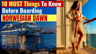 Norwegian Dawn Features And Overview [upl. by Tellford128]